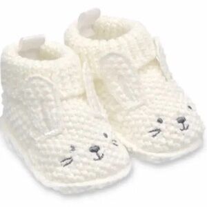 Carter's JOY Newborn Bunny Slipper NWT